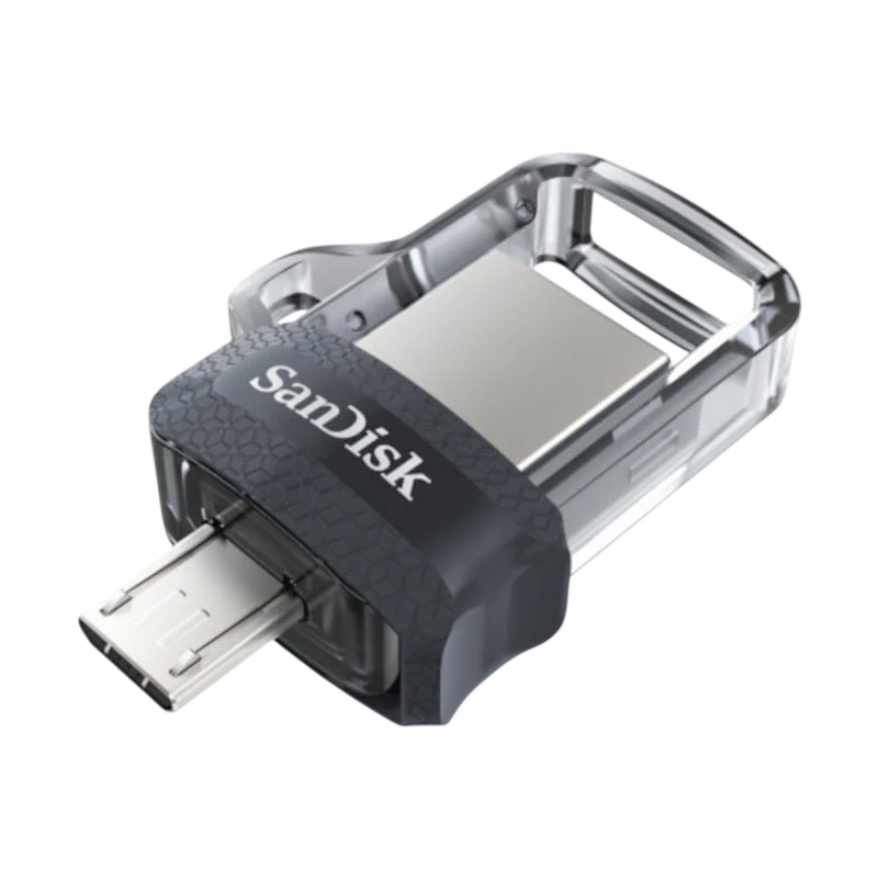 SanDisk Ultra Dual Drive m3.0 32GB USB 3.2 Negro/Plata