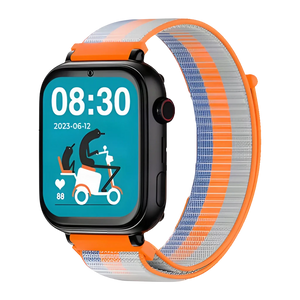 SaveWatch PLUS Negra / Tela Acid Orange