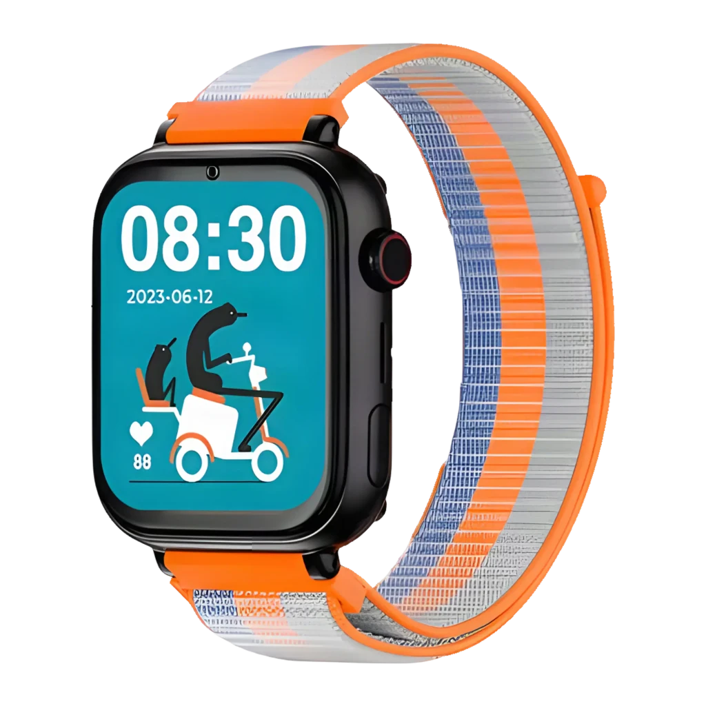 SaveWatch PLUS Negra / Tela Acid Orange