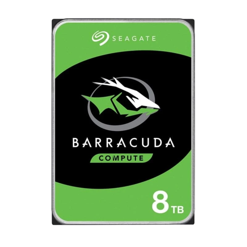 Seagate BarraCuda Compute 8TB Verde/Negro SATA 5400rpm Disco duro