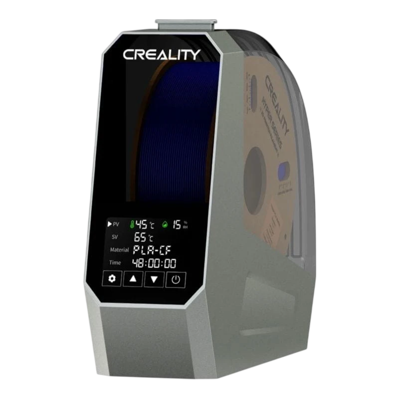 Secador de Filamentos Creality Space Pi - Para filamento de 1,75mm y 2,85mm - Temperatura ajustable de 45ºC a 70ºC
