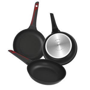 Set sartenes de 20, 24 y 28cm, Colecci�n Gourmet