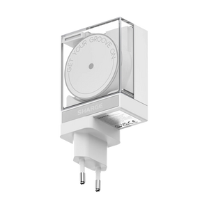 SHARGE Retráctil 65W con cable integrado - Cargador GaN Dual PD 3.0