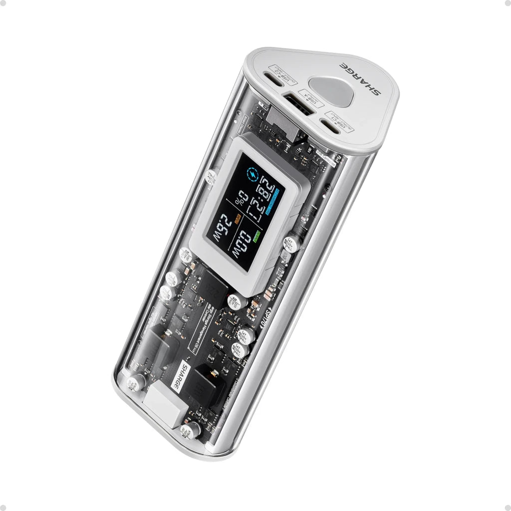 SHARGE SHARGEEK 170 140W 24000 mAh Pantalla Inteligente PD 3.1 - Power Bank