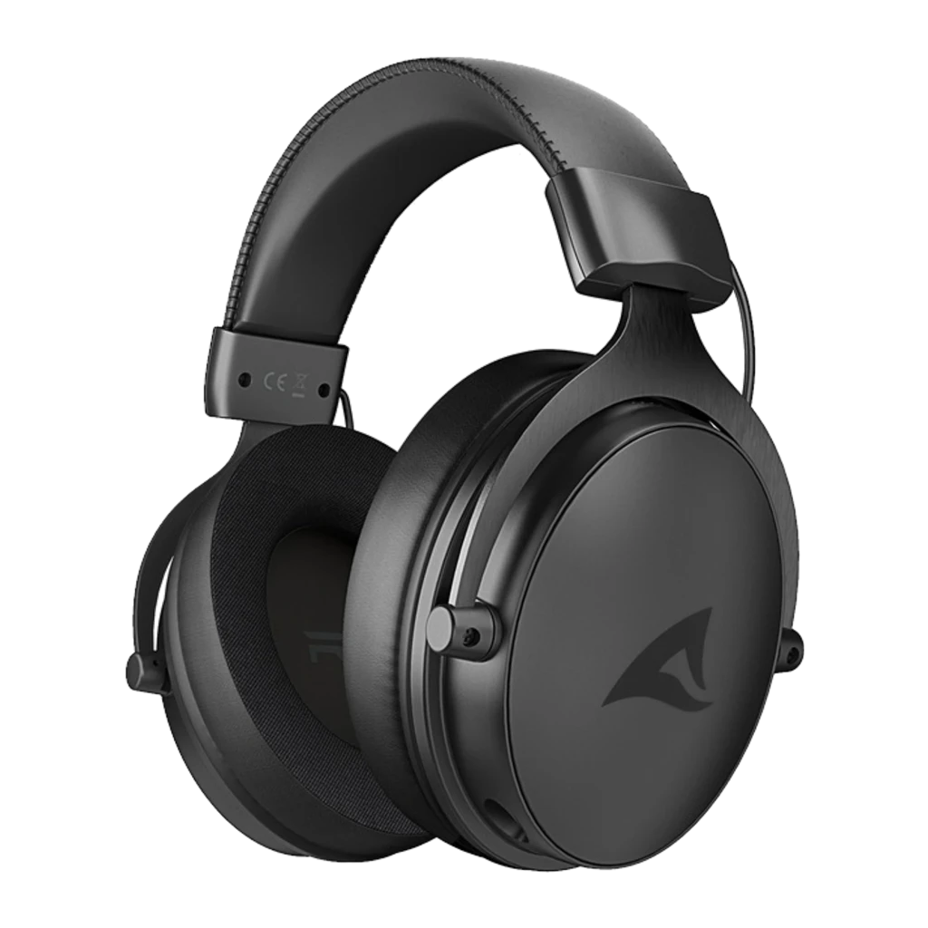 Sharkoon Skiller SGH40W, gaming headset black, USB-A dongle, 3.5 mm jack