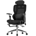 Silla de Oficina Ergonómica Amarante Negro