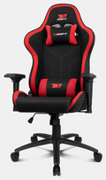 DRIFT DR110BR silla para videojuegos Butaca para jugar Asiento acolchado Negro, Rojo