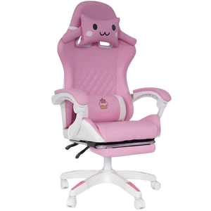 Silla Gaming PowerGaming Sakura Neko con reposapiés