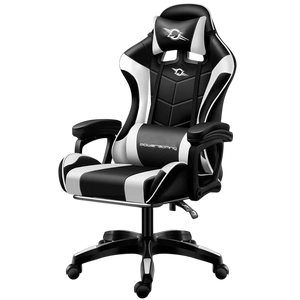 Silla Gaming PowerGaming Negro/Blanco