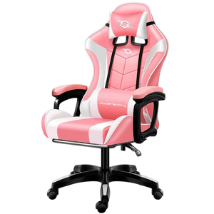 PowerGaming Blanco Rosa 120kg Silla gaming