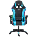 PowerGaming LED RGB Silla Negro+Azul
