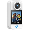 SJCAM C400 Pocket 4K Blanco Cámara de Acción Modular 3 en 1 con Pantalla Giratoria