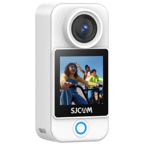 SJCAM C400 Pocket 4K Blanco Cámara de Acción Modular 3 en 1 con Pantalla Giratoria