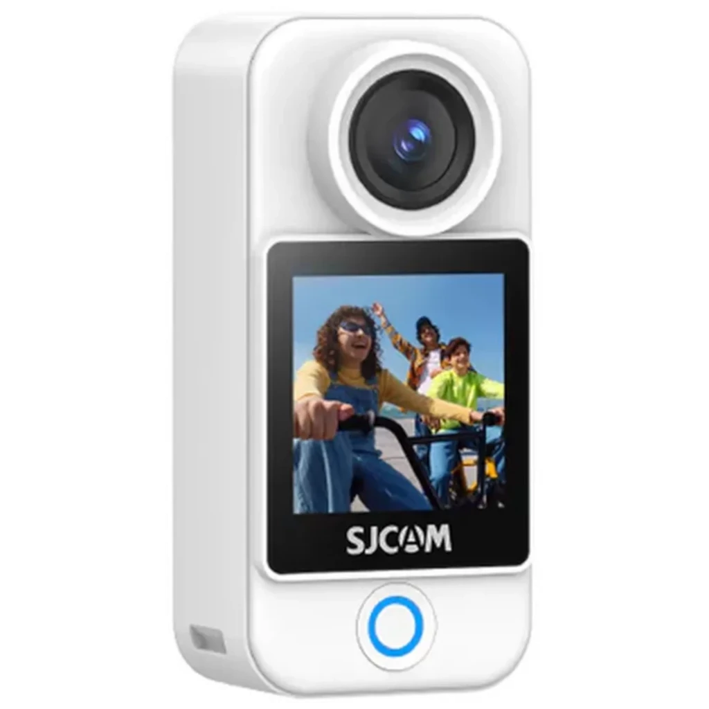 SJCAM C400 Pocket Blanco 4K 20MP WiFi 1000mAh Cámara deportiva