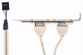 Gembird CCUSBRECEPTACLE tarjeta y adaptador de interfaz Interno USB 2.0
