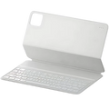 Funda Smart Case con Teclado para Xiaomi Pad 6 Blanco