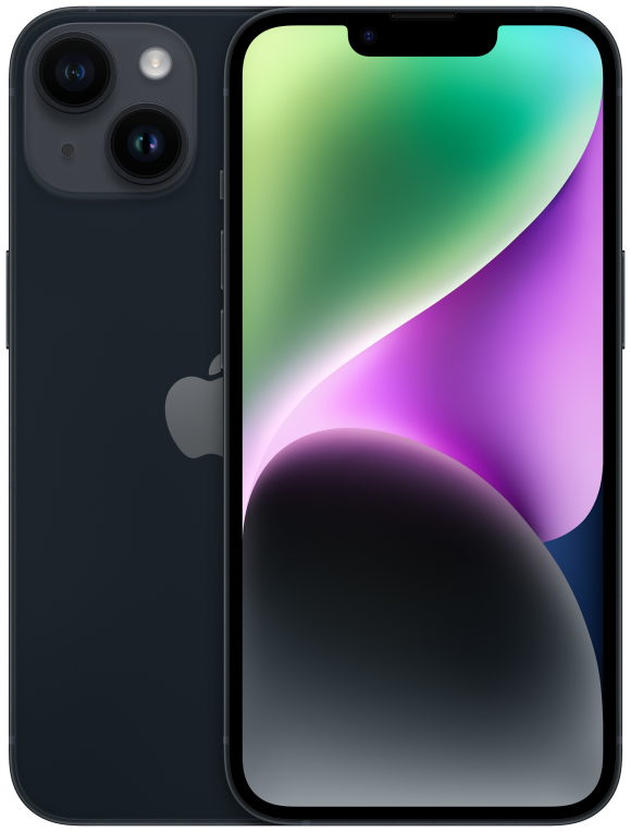 Apple iPhone 14 Plus 17 cm (6.7") SIM doble iOS 16 5G 256 GB Negro