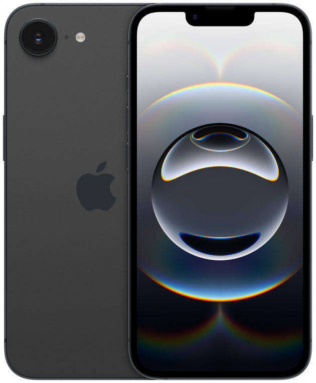 Apple iPhone 16e 15,5 cm (6.1") SIM doble iOS 18 5G USB Tipo C 256 GB Negro