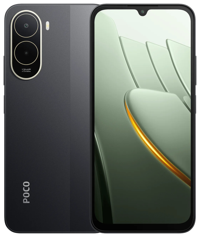 Xiaomi POCO C81 Pro 17,5 cm (6.9") SIM doble 4G USB Tipo C 4 GB 128 GB 6000 mAh Negro