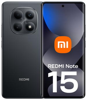 Xiaomi Redmi Note 15 17,2 cm (6.77") 6 GB 128 GB 6000 mAh Negro