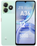 ZTE Blade A36 17,1 cm (6.75") SIM doble Android 15 4G USB Tipo C 4 GB 64 GB 5000 mAh Verde