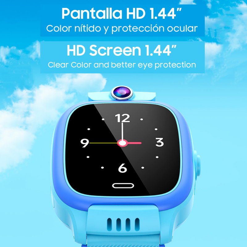 Smartwatch COOL Kids 4G GPS Silicona Rosa (Localización, Videollamadas, SIM)
