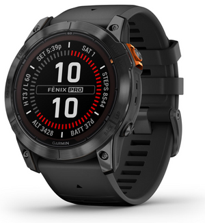 Garmin fenix 7X Pro 3,56 cm (1.4") MIP 51 mm Digital 280 x 280 Pixeles Pantalla táctil Gris Wifi GPS (satélite)