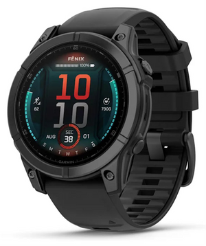 Garmin Fenix E 3,3 cm (1.3") AMOLED 47 mm Digital 416 x 416 Pixeles Pantalla táctil Negro Wifi GPS (satélite)
