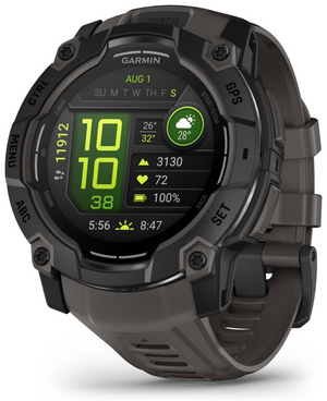 Garmin Instinct 3 AMOLED 3,3 cm (1.3") 50 mm Digital 416 x 416 Pixeles Pantalla táctil Negro GPS (satélite)
