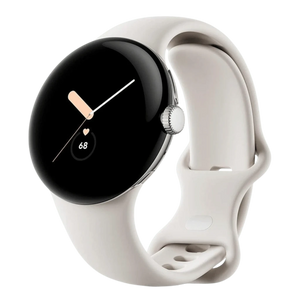 Watch Google Pixel Watch LTE 41mm Polished Silver Case with Sport Band - Tiza