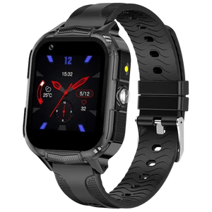 T35C 4G Negro 1,4 pulgadas TFT GPS IP67 Smartwatch para niños - Reloj inteligente