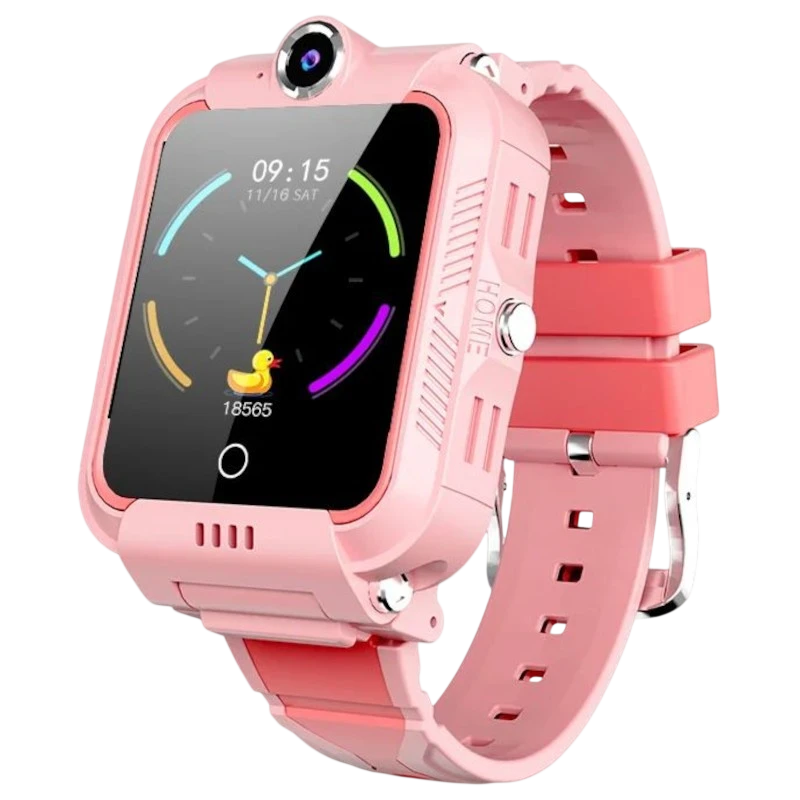 Smartwatch para Niños T17G 360º 4G GPS Rosa - Reloj inteligente