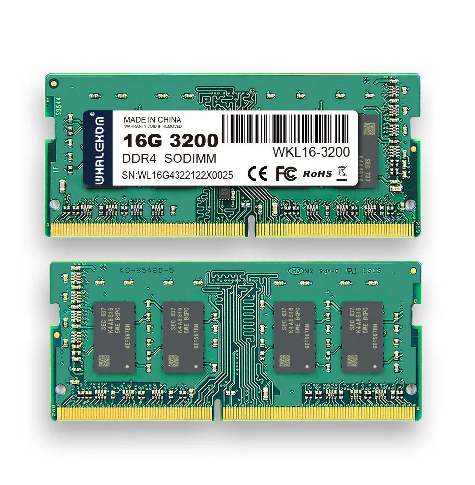 DDR4 16 GB 3200 Mhz. SODIMM WHALEKOM