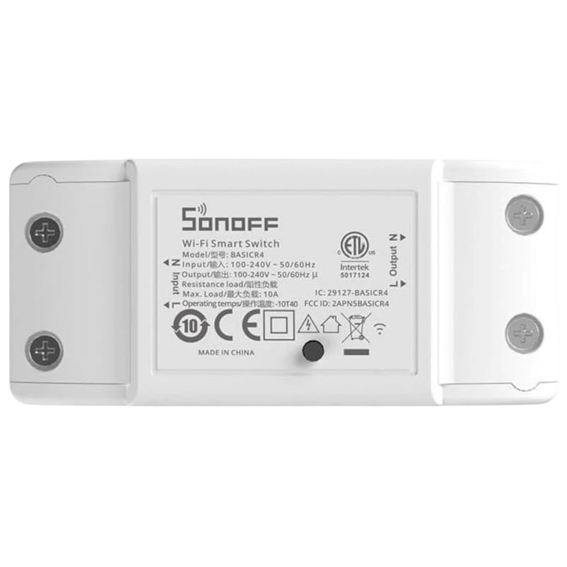 Sonoff BASICR4 Blanco - Switch inteligente WiFi