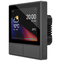 SONOFF NSPanel Negro WiFi Pantalla inteligente, centro de control, termostato y sensor ambiental