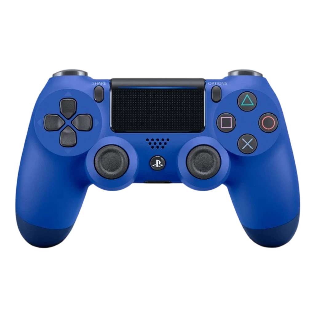 Mando Sony PS4 Dualshock Azul V2 Renovado - Estado Excelente