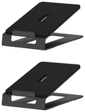 AISENS Soporte Universal De Sobremesa Para Altavoces, Negro
