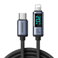 Cable Joyroom Tipo-C a Lightning con Pantalla LED
