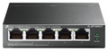 TP-Link TL-SF1005LP switch No administrado Fast Ethernet (10/100) Energía sobre Ethernet (PoE) Negro