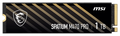 MSI Spatium M470 PRO PCIe 4.0 NVMe M.2 1TB PCI Express 4.0 3D NAND