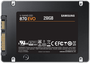 Samsung 870 EVO 250 GB 2.5" Serial ATA III V-NAND MLC