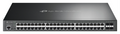 TP-Link Omada SG3452XP switch Gestionado L2+ Gigabit Ethernet (10/100/1000) Energía sobre Ethernet (PoE) 1U Negro