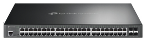 TP-Link Omada SG3452XP switch Gestionado L2+ Gigabit Ethernet (10/100/1000) Energía sobre Ethernet (PoE) 1U Negro