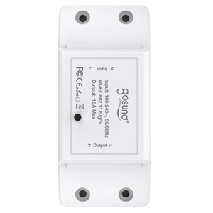 Gosund SW3 Wi-Fi 100~200 V 10 A Blanco - Relé inteligente
