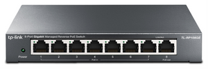 TP-Link Omada TL-RP108GE switch Gestionado L2 Gigabit Ethernet (10/100/1000) Energía sobre Ethernet (PoE) Negro