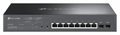 TP-Link Omada TL-SG2210MP Gestionado L2/L2+ Gigabit Ethernet (10/100/1000) Energía sobre Ethernet (PoE) 1U Negro