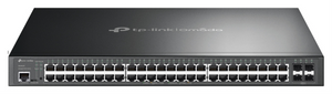 TP-Link Omada SG3452P switch Gestionado L2/L3 Gigabit Ethernet (10/100/1000) Energía sobre Ethernet (PoE) 1U Negro