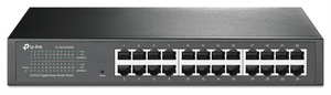 TP-Link TL-SG1024DE Gestionado L2 Gigabit Ethernet (10/100/1000) 1U Negro
