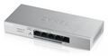 Zyxel GS1200-5HP v2 Gestionado Gigabit Ethernet (10/100/1000) Energía sobre Ethernet (PoE) Gris