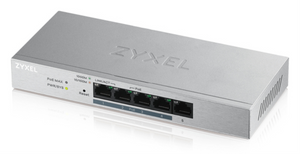 Zyxel GS1200-5HP v2 Gestionado Gigabit Ethernet (10/100/1000) Energía sobre Ethernet (PoE) Gris